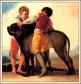 Niños con mastín Francisco de Goya